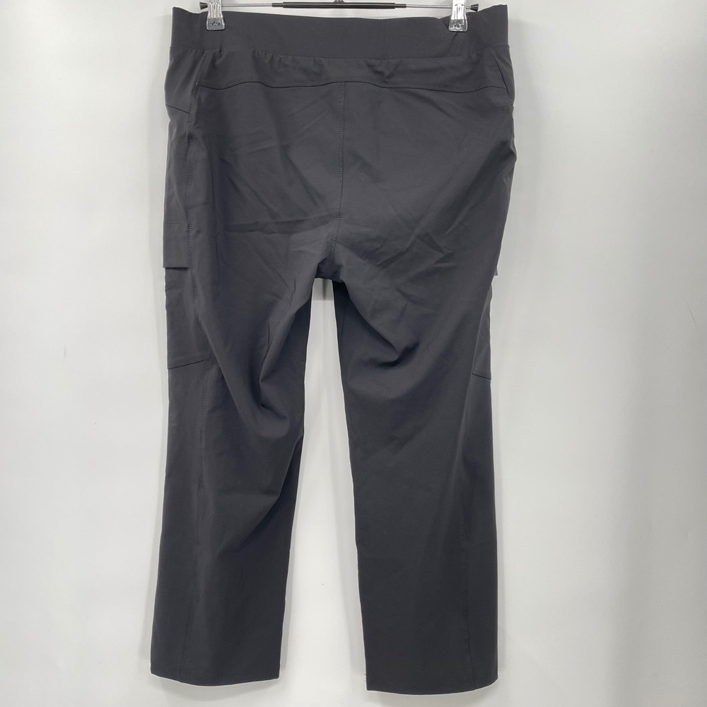 Eddie Bauer Womens Black‎ Zip Pocket Travel Pants Size 12 - Picture 5 of 6